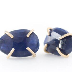 Melissa Joy Manning Prong-Set Sapphire Studs